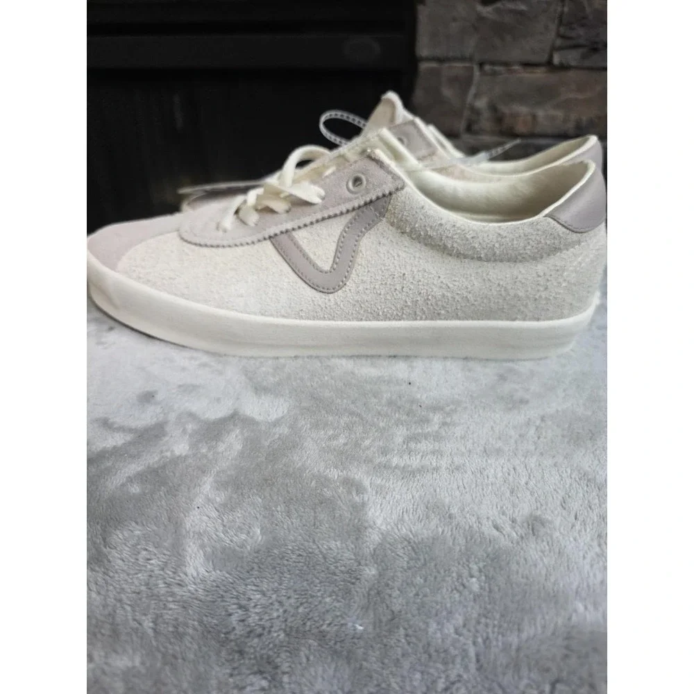 NWOB VANS Sports Low VN000D6N24O SPORT Creme Men 9.5 womens 11 Shoes